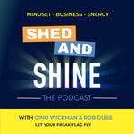 Logo of the podcast Shed and Shine Podcast Shed and Shine