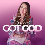 Logo of the podcast She's Got God Podcast She's Got God