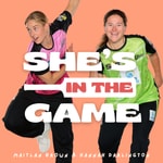 Logo of the podcast She's in the Game