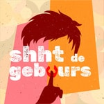 Logo of the podcast shht de gebuurs Podcast shht de gebuurs