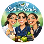 Logo of the podcast Sisters in Scrubs Podcast Sisters in Scrubs