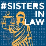 Logo of the podcast #SistersInLaw Missing podcast logo