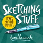 Logo of the podcast Sketching Stuff Missing podcast logo