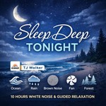 Logo of the podcast Sleep Deep Tonight - 10 Hour White Noise & Guided Relaxation Podcast Sleep Deep Tonight - 10 Hour White Noise & Guided Relaxation