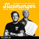 Logo of the podcast Slicemonger Pizza Show & Podcast Podcast Slicemonger Pizza Show & Podcast