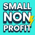 Logo of the podcast Small Nonprofit: Fundraising Tips, Leadership Strategies, and Community-Centric Solutions