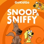 Logo of the podcast Snoop and Sniffy: Dog Detective Stories for Kids