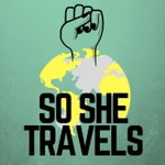 Logo of the podcast So She Travels Podcast So She Travels