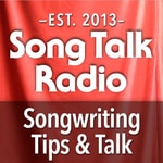 Logo of the podcast Song Talk Radio | Songwriting Tips | Lyrics | Arranging | Live Feedback Missing podcast logo
