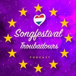 Logo of the podcast Songfestival Troubadours Podcast Songfestival Troubadours