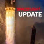 Logo of the podcast Space Stories from NASASpaceflight.com