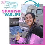 Logo of the podcast Spanish for Vanlife Podcast Spanish for Vanlife
