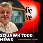 Logo of the podcast Squawk7000 - Aviation news from Ireland, Missing podcast logo