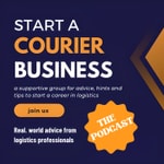 Logo of the podcast Start a courier business Podcast Start a courier business