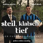 Logo of the podcast steil, klatsch, tief Podcast steil, klatsch, tief