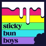 Logo of the podcast sticky bun boys