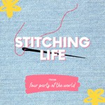 Logo of the podcast Stitching Life Podcast Stitching Life