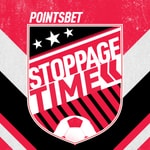 Logo of the podcast Stoppage Time Missing podcast logo
