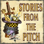 Logo of the podcast STORIES FROM THE PITCH Podcast STORIES FROM THE PITCH