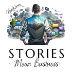Logo of the podcast Stories Mean Business - Nick Warren Podcast Stories Mean Business - Nick Warren