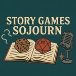 Logo of the podcast Story Games Sojourn Podcast Story Games Sojourn