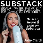 Logo of the podcast 🎧 Substack by Design Podcast 🎧 Substack by Design