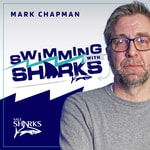 Logo of the podcast Swimming with Sharks: the Sale Sharks podcast Logo of the podcast Swimming with Sharks: the Sale Sharks podcast