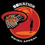 Logo of the podcast Swish Appeal: for women's basketball fans. Podcast Swish Appeal: for women's basketball fans.