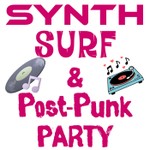 Logo of the podcast Synth, Surf & Post-Punk Party Podcast Synth, Surf & Post-Punk Party