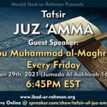 Logo of the podcast Tafsir of Juz 'Amma Podcast Tafsir of Juz 'Amma