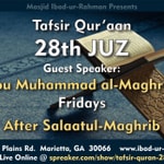 Logo of the podcast Tafsir Qur'an 28th Juz Podcast Tafsir Qur'an 28th Juz