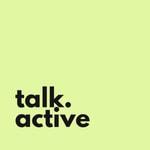 Logo of the podcast talk.active Podcast talk.active