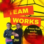 Logo of the podcast TeamWorks Podcast TeamWorks