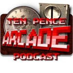 Logo of the podcast Ten Pence Arcade Missing podcast logo