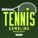 Logo of the podcast Tennis Gambling Podcast