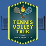 Logo of the podcast Tennis Volley Talk with Brian Danielson Podcast Tennis Volley Talk with Brian Danielson
