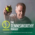 Logo of the podcast TennisWorthy