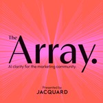 Logo of the podcast The Array. Podcast The Array.
