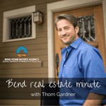 Logo of the podcast The Bend Real Estate Minute Missing podcast logo