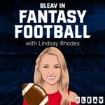 Logo of the podcast The Bleav Fantasy Football Show with Lindsay Rhodes Podcast The Bleav Fantasy Football Show with Lindsay Rhodes