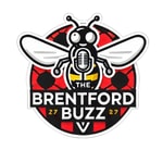 Logo of the podcast the brentford buzz Podcast the brentford buzz
