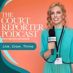 Logo of the podcast The Court Reporter Podcast Logo of the podcast The Court Reporter Podcast