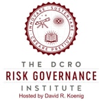 Logo of the podcast The DCRO Institute Risk Governance Podcast Missing podcast logo