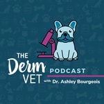 Logo of the podcast The Derm Vet Podcast