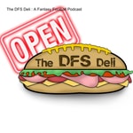 Logo of the podcast The DFS Deli : A Fantasy Football Podcast Podcast The DFS Deli : A Fantasy Football Podcast