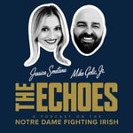 Logo of the podcast THE ECHOES: A Podcast on the Notre Dame Fighting Irish