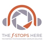 Logo of the podcast THE f-STOPS HERE Podcast THE f-STOPS HERE