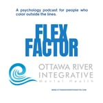 Logo of the podcast The Flex Factor: A Psychology Podcast for People Who Color Outside the Lines Podcast The Flex Factor: A Psychology Podcast for People Who Color Outside the Lines