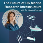 Logo of the podcast The Future of UK Marine Research Infrastructure With Helen Czerski Podcast The Future of UK Marine Research Infrastructure With Helen Czerski