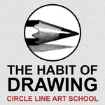 Logo of the podcast The Habit of Drawing Missing podcast logo